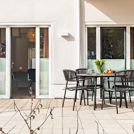 아파트 Prora - Wohnung Mit Terrasse Und Waschmaschine - Happy